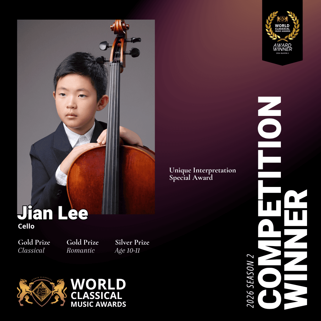 Jian Lee, WCMA winner poster