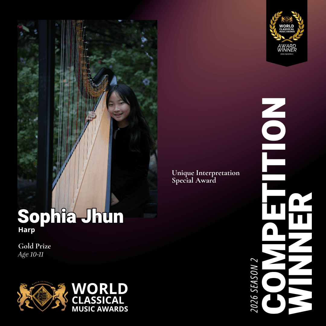 Sophia Jhun, WCMA winner poster